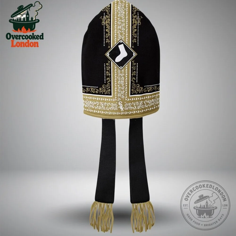 Chicago White Sox Pope Hat Black Gold Giveaway 2026