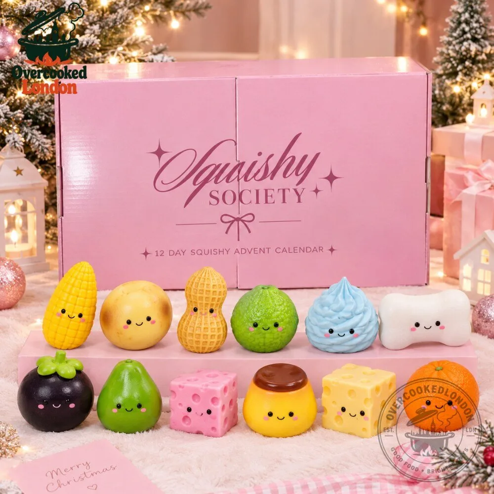 Squishy Society 12 Day Squishy Advent Calendar Christmas Collectible Set